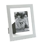 Ram foto Isadora, Versa, 13x18 cm, aluminiu, alb, Versa