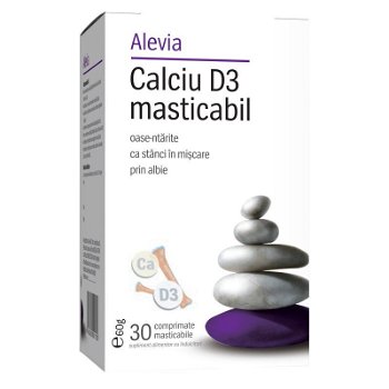 Calciu D3 masticabil