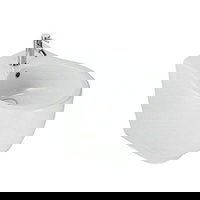 Bideu stativ Hatria, Le Fiabe, back-to-wall, alb