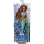 Papusa mica Sirena, Disney Princess, Ariel, HLX08, Disney Princess