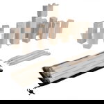 Set de joc Kubb din lemn