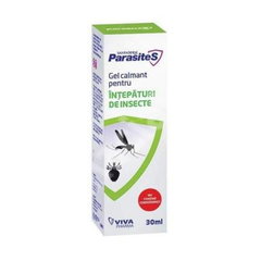 Gel calmant pentru intepaturi de insecte, 3 ani+, 30 ml, Parasites