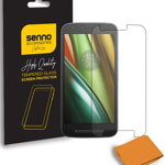 Folie Protectie Sticla Senno Def SE SNNM-SP-SE-MOE3-CL-2 pentru Moto E3 Plus (Transparent)