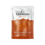 CANAGAN Kitten, Pui, plic hrană umedă fără cereale pisici junior, (în supă), 85g, Canagan