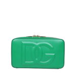 Dolce & Gabbana case bedroom bag in smooth green calfskin Green