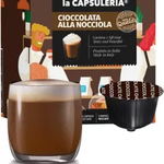 Ciocolata Calda cu Alune, 16 capsule compatibile Dolce Gusto, La Capsuleria, La Capsuleria