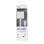 LogiLink USB-C - Adaptor HDMI alb (UA0236A)