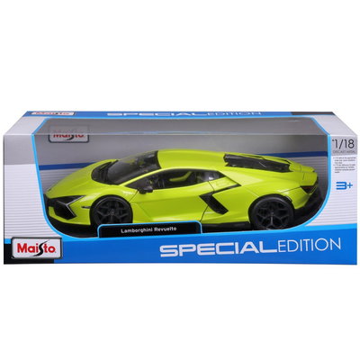 Masina din metal, Maisto, Lamborghini Revuelto, 1:18, Verde, Maisto