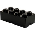 LEGO® Cutie depozitare LEGO 2x4 negru (40041733), LEGO®