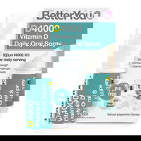 Spray oral cu vitamina D, 4000UI, 15 ml, BetterYou