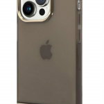 Husa iPhone 14 Pro Guess Camera Outline Translucent Negru