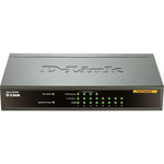 Switch D-Link DES-1008PA, 8 porturi 10 100Mbps,  4 porturi PoE 802.3af, desktop, fara management