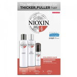 Set pentru par fin dramatic subtiat Nioxin System 4, Sampon, 150 ml + Balsam, 150 ml + Tratament, 40 ml, NIOXIN