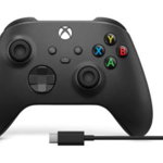 Microsoft Controller Wireless Microsoft Xbox One Series X Carbon Black, cablu USB Type C, Microsoft
