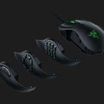 Mouse Razer, 5G optical sensor, Naga Trinity, 3 interchangeable side plates with 2, 7 and 12-button configurations, Up to 19 programmable buttons, 16000dpi,1000Hz Ultrapolling, Up to 450 inches per second/50 G acceleration, Razer Synapse 3 (Beta) enabled, RAZER