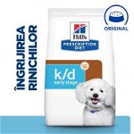 HILL'S Prescription Diet k/d Kidney Care Early Stage, dietă veterinară câini, hrană uscată, sistem renal, 1.5kg, Hill's Prescription Diet