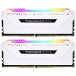 Memorie Vengeance RGB PRO White 32GB (2x16GB) DDR4 3200MHz CL16 Dual Channel Kit, Corsair