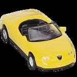 Masinuta Die Cast 7.5 Cm, Scara 1:60, Alfa Romeo Galben