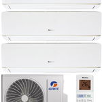 Aer conditionat Gree Multisplit Bora A5, 9000 BTU + 9000 BTU + 9000 BTU, A++/A+, Wi-Fi, Inverter, Cold Plasma, Gree