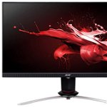 Acer Nitro XV253QPbmiiprzx 24.5 Inch FHD Gaming Monitor, Black (IPS Panel, G-Sync Compatible/ Adaptive Sync, 144 Hz, 1ms, HDR 400, DP, HDMI, USB Hub, Height Adjustable Stand)