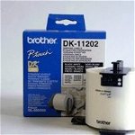 Etichete 62 x 100 mm suport plastic inclus Aymo ID1 compatibile Brother DK-11202 DK11202 300 etichete