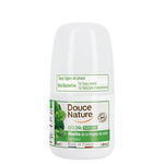 Deo roll-on purifiant cu menta, toate tipurile de piele, 50ml - Douce Nature, Douce Nature