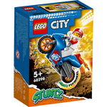 LEGO® City - Motocicleta de cascadorie-racheta (60298), LEGO®