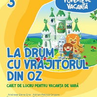 Poveste De Vacanta. La Drum Cu Vrajitorul Din Oz. Caiet Pentru Vacanta De Vara. Clasa Iii, Andreea-Elena Ene - Editura Paralela 45