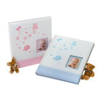 Album foto Baby's Start, 60 pagini, coperta personalizabila, 29x32 cm Albastru, Procart