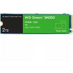 SSD Western Digital Green SN350, 2TB, NVMe™, M.2.