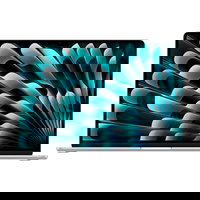 Laptop Apple MacBook Air 15" cu procesor Apple M2, 8 nuclee CPU si 10 nuclee GPU, 8GB, 512GB SSD, Silver, INT KB