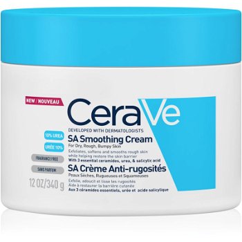 CeraVe SA crema hidratanta si calmanta pentru pielea uscata sau foarte uscata 340 g, CeraVe