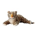 MORRHÅR Jucărie de pluş - leopard/bej 80 cm