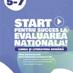 Start pentru succes la Evaluarea Națională! Limba și literatura română. Exerciții de antrenament tematic și teste recapitulative după programa claselor V-VII, Editura Paralela 45