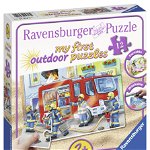 Puzzle plastic Pompieri 12 piese Ravensburger, Ravensburger