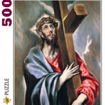 Puzzle Noriel Pictura Clasica - El Greco, Iisus carand Crucea, 500 piese