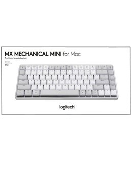 Tastatura Logitech MX Mechanical Mini Wireless Illuminated Pale Grey Nordic PC