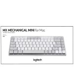 Tastatura Logitech MX Mechanical Mini Wireless Illuminated Pale Grey Nordic PC