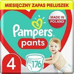 Pampers Pants Pantaloni 4, 9-15 kg, 176 buc., Pampers