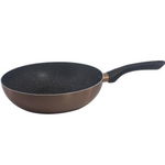 Tigaie wok Rosberg Premium RP51320F26, 26 cm, Acoperiere marmura, Inductie, Cupru metalic, Rosberg