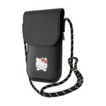 Geanta Hello Kitty din piele neagra pentru profesionisti, visare., Hello Kitty