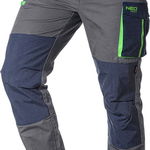 Pantaloni Neo Work (pantaloni de lucru PREMIUM, 100% bumbac, ripstop, mărimea XXXL), neo