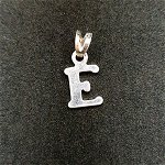 Pandantiv Litera E din argint
