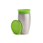 MCK CANA MIRACLE 360, STAINLESS STEEL, 296ML, 12L+ - GREEN, Munchkin