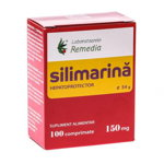 Silimarina 150mg 100 comprimate, Remedia