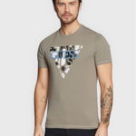 Guess Tricou M3RI12 J1314 Bleumarin Slim Fit, Guess