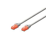 DIGITUS Premium CAT 6 UTP patch cable, Length 30m, Color grey LSZH, Assmann