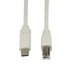 LOGILINK - USB 2.0 connection cable, USB-C male to USB-B male, 1m, Logilink
