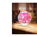 Puzzle 3D glob din plastic Pintoo - Love, 60 piese (J1011), Pintoo