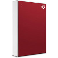 HDD Extern Seagate One Touch 1TB, 2.5", compatibil USB 3.2 Gen 1 (USB 3.0), Aluminiu, Rosu